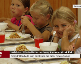 Projekt "Obědy do škol" zajistí jídlo dětem v hmotné nouzi