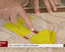 Obce nesouhlasí s těžbou štěrkopísku