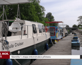 Skončila 1. etapa rekonstrukce přístavu