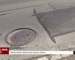 Město bude reklamovat opravu silnice