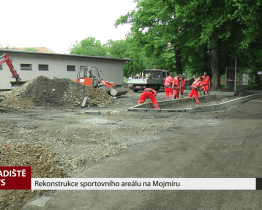 Rekonstrukce sportovního areálu na Mojmíru