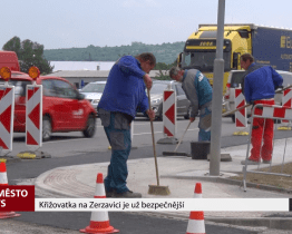 Křižovatka na Zerzavici je už bezpečnější