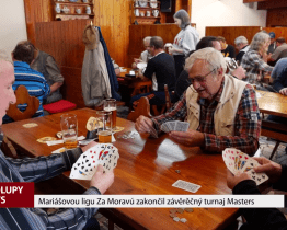 Mariášovou ligu Za Moravú zakončil závěrečný turnaj Masters