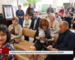 V Malenovicích slavnostně otevřeli novou pobočku PAHOP