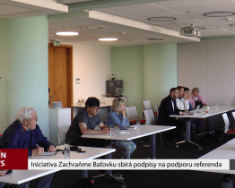 Iniciativa Zachraňme Baťovku sbírá podpisy na podporu referenda