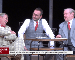 Slovácké divadlo zve na poslední předprázdninovou premiéru