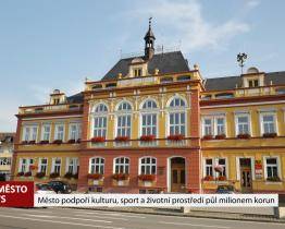 Město podpoří kulturu, sport a životní prostředí půl milionem korun