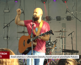 Areál střelnice hostil poprvé písničkáře Pokáče