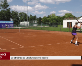 Ve Strážnici se utkaly tenisové naděje
