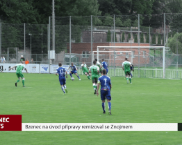 Bzenec na úvod přípravy remizoval se Znojmem