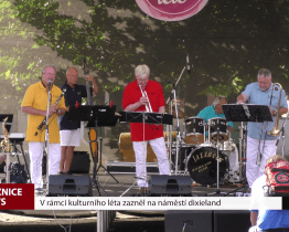 V rámci kulturního léta zazněl na náměstí dixieland