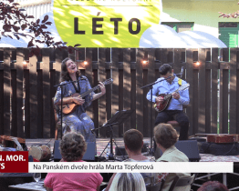 Na Panském dvoře hrála Marta Töpferová