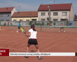 Dámský tenisový turnaj ovládly obhájkyně