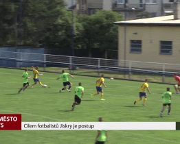 Cílem fotbalistů Jiskry je postup