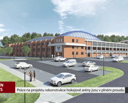 Práce na projektu rekonstrukce hokejové arény jsou v plném proudu