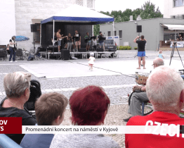 Promenádní koncert na náměstí v Kyjově
