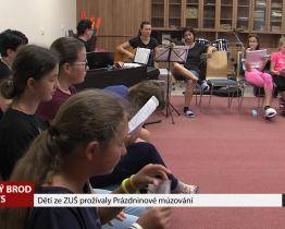 Děti ze ZUŠ prožívaly Prázdninové múzování 