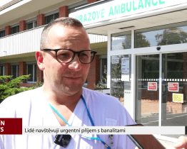 Lidé navštěvují urgentní příjem s banalitami
