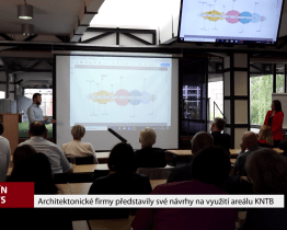 Architektonické firmy představily své návrhy na využití areálu KNTB