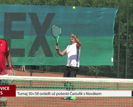 Turnaj 50+50 ovládli už pošesté Častulík s Novákem