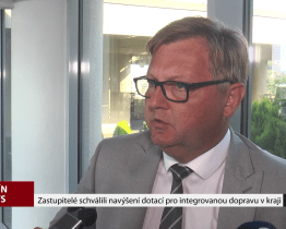 Zastupitelé schválili navýšení dotací pro integrovanou dopravu v kraji