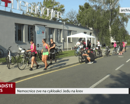 Nemocnice zve na cykloakci Jedu na krev