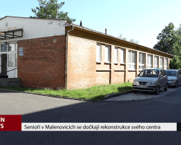 Senioři v Malenovicích se dočkají rekonstrukce svého centra