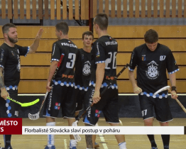 Florbalisté Slovácka slaví postup v poháru