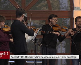 Koncert v Uherském Hradišti vybíral na videoklip pro dětskou onkologii