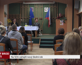 Na SOU zahájili nový školní rok