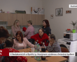 V Nedakonicích a Bystřici p. Hostýnem vzniknou chráněná bydlení