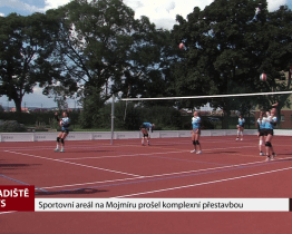 Sportovní areál na Mojmíru prošel komplexní přestavbou