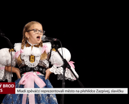 Mladí zpěváčci reprezentovali město na přehlídce Zazpívej, slavíčku