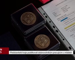 Představitelé kraje poděkovali dobrovolníkům pracujícím s mládeží