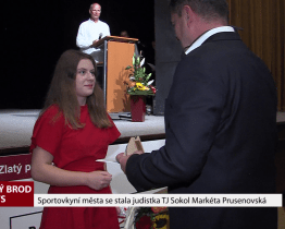 Sportovkyní města se stala judistka Markéta Prusenovská
