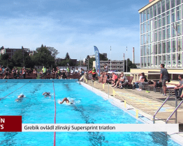 Grebík ovládl zlínský Supersprint triatlon