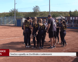 Šnečice vypadly ve čtvrtfinále s Ledenicemi