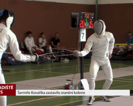 Šermíře Kovaříka zastavilo zranění kolene