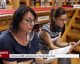 Knihovna BBB vyhlásila titul Čtenář roku 2020