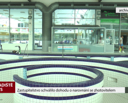 Zastupitelstvo schválilo dohodu o narovnání se zhotovitelem aquaparku