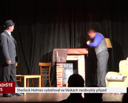 Sherlock Holmes vyšetřoval ve Véskách neobvyklý případ