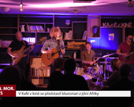 V Kafé v kině se představil bluesman z jižní Afriky