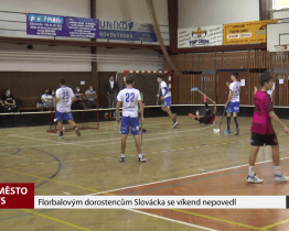 Florbalovým dorostencům Slovácka se víkend nevyvedl