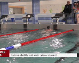 Hodonín obhájil druhé místo v plavecké soutěži
