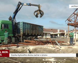 Stavba bytového domu začne v únoru