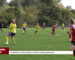 Fotbalistky Zlína přišly o letošní neporazitelnost