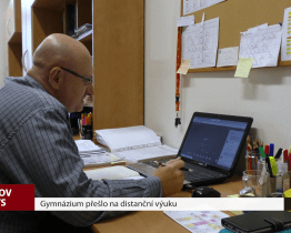 Gymnázium přešlo na distanční výuku