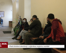 Úřad zůstává otevřený s výjimkou registru vozidel