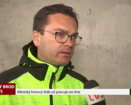 Městský krizový štáb už pracuje on-line