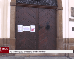 Na radnici jsou omezené úřední hodiny